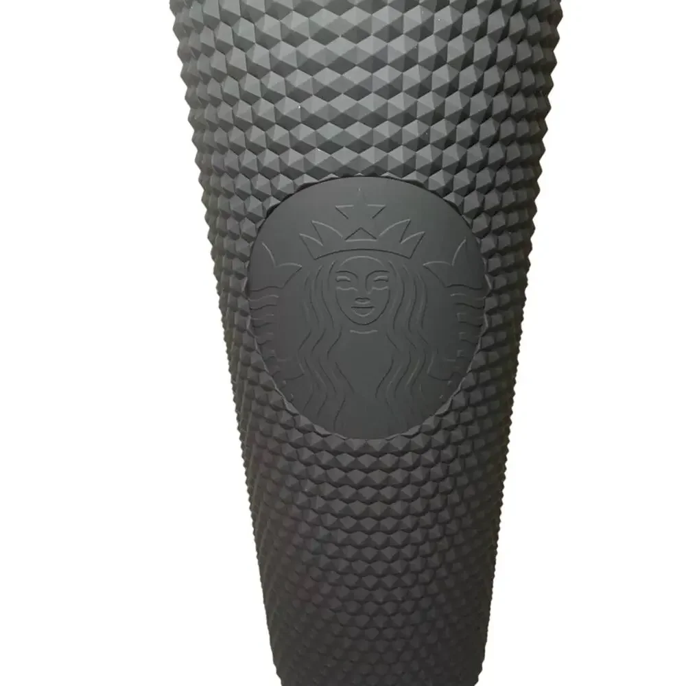 NIB Disney Parks Disneyland Matte Black Starbucks Celebration Tumbler 24oz